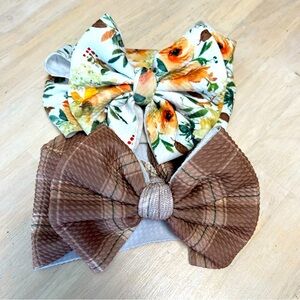 Baby Girl Headband Bow Bundle
